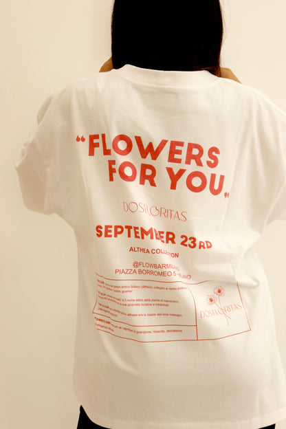 T-SHIRT "FLOWERS FOR YOU"