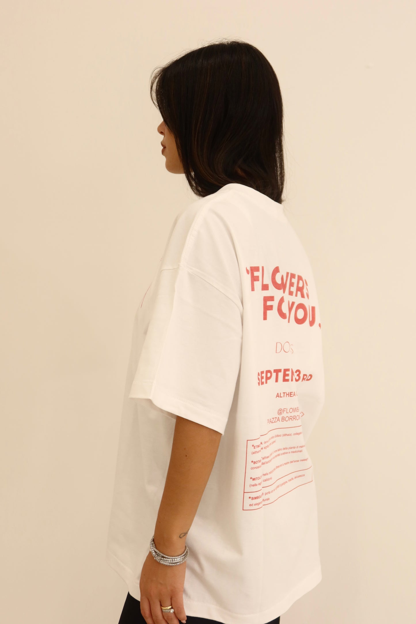 T-SHIRT "FLOWERS FOR YOU"